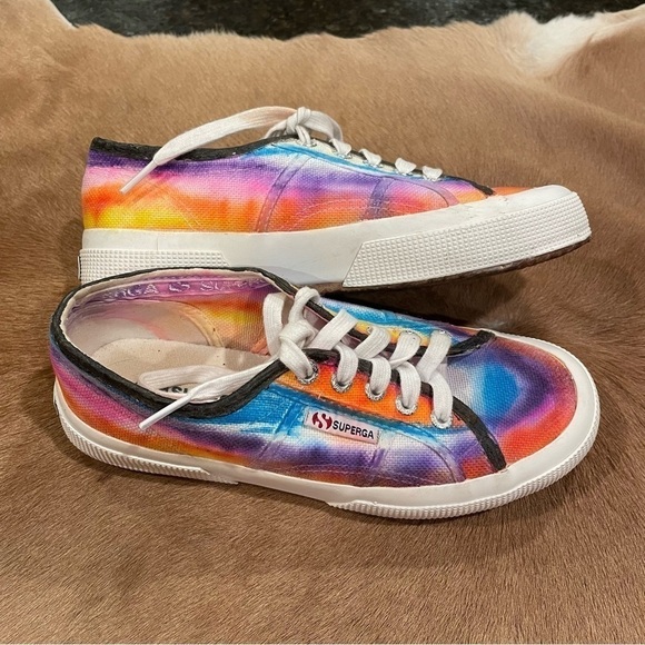 Superga Sneakers Hand Painted Rainbow 6 - Picture 2 of 9